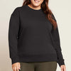 Boody Womens Weekend Crew Pullover Black (M)