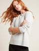 Boody Women's Weekend Crew Pullover Grey Marl (M)